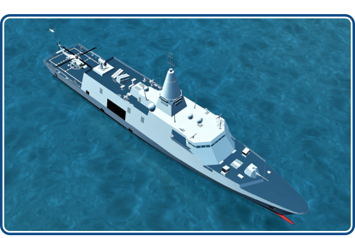 view of 105 Surface Combat Ship