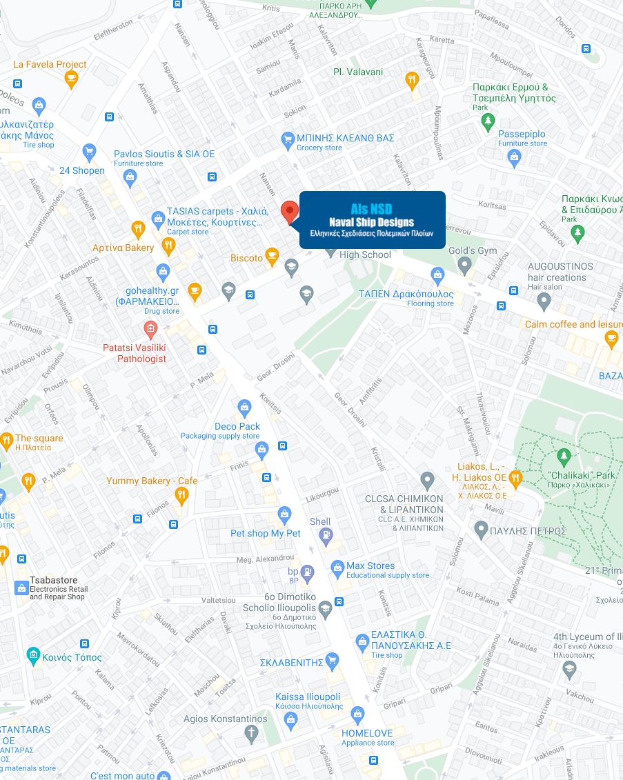 image map of the location