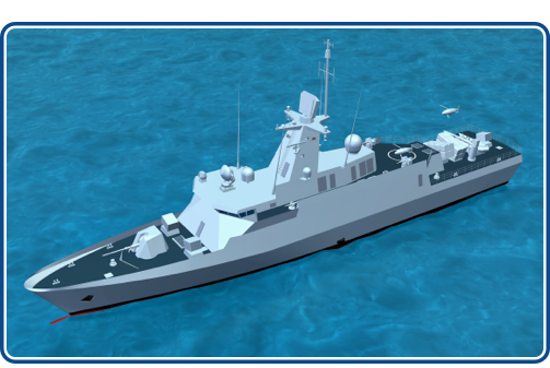 view of Als ® Class 65 Surface Combat Ship